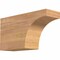 Ekena Millwork Huntington Smooth Rafter Tail, Western Red Cedar, 5 1/2"W x 10"H x 18"L RFT06X10X18HUN00SWR - alternate 1